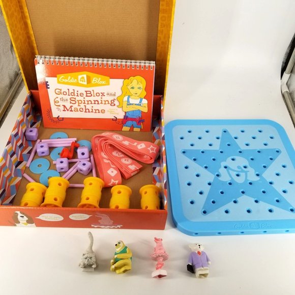 Goldie Blox Spinning Machine Design Maker STEM Learning Education 6+ Years Girl - Picture 1 of 13